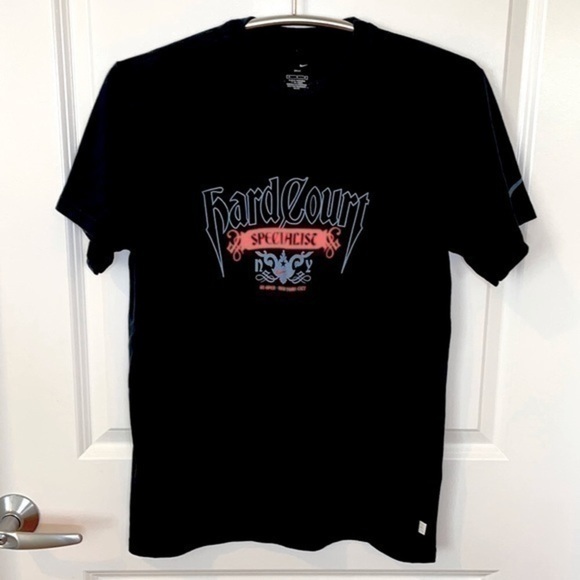 NIKE | Women’s NIKE “HardCourt Specialist” US Open NYC Black Shirt Size Medium - Picture 1 of 7